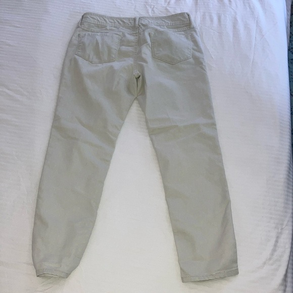 SO brand size 9 Womens pants small light yellow print dots Light Khaki Casual - Picture 7 of 16